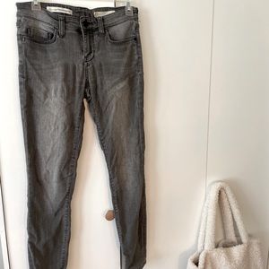 Pilcro and the Letterpress Stet Stone Gray Skinny Jeans